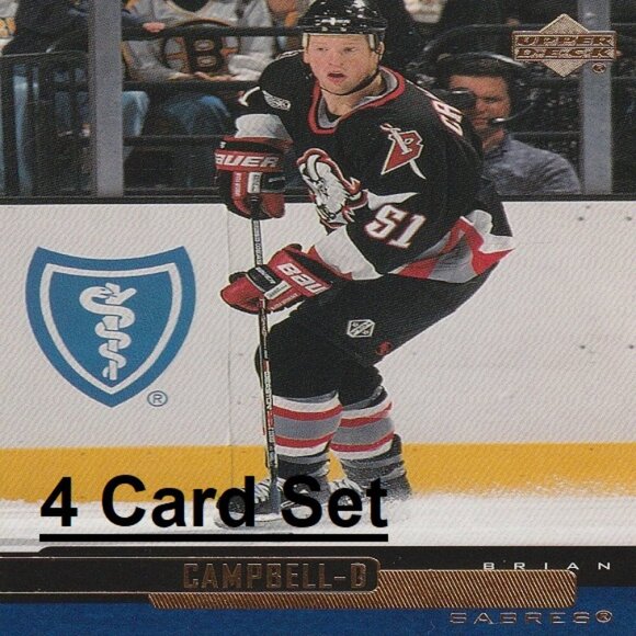 Brian Campbell Hockey Card Collection - Picture 1 of 5